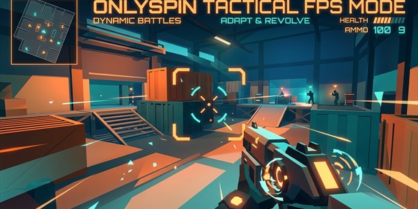 OnlySpin taktiksel FPS oyun modu görseli
